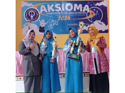 Juara I Matematika Kelas 7 dan Pokja I se Kab.Temanggung